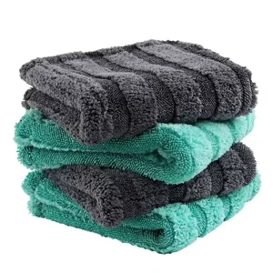 Sample Available Microfiber Loop Towel Quick Dry Eco Friendly Micro Fiber Cleaning Cloth Washing Towels for Car Detailing