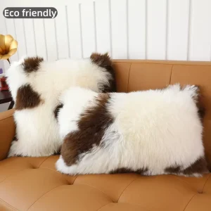 Sample Support Creative Solid Color Square Throw Pillow Cushion PP Cotton Filling Sofa Backrest Decorative Pillow