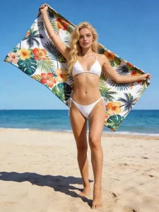 Sand free Beach Towel Custom Design Soft Touch Quick Dry High quality Outdoor Colorful Decorative Swimming Towel
