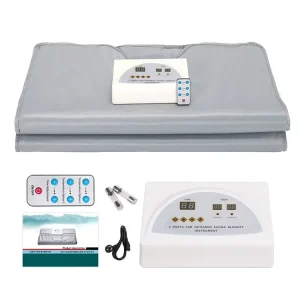 Sauna Blanket Home Use Portable Heating Limit Temperature Beauty Equipment for Weight Loss and Detox to USA