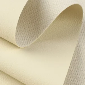 Scratch-Resistant Litchi Lychee Grain PVC Embossed Imitation Leather Fabric for Sofa Car Upholstery