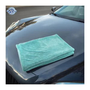 Scratch Safe Twisted Loop Drying Towel 1200GSM for Auto Shop Microfiber Car Cloth with Logo