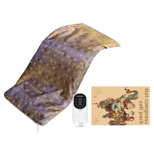 Sea Salt Electric Heating Temperature Controlled Class II Moxibustion Blanket Hot Compress Bag 60cm X 20cm Waist