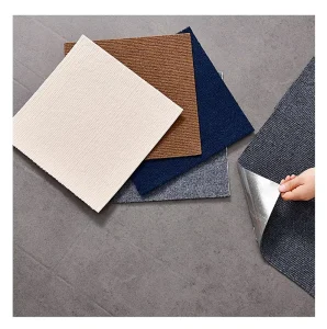 Self Adhesive Carpet Tile Peel and Stick Anti Slip 12*12inch Carpet Square Living Room Flooring Mat Carpet
