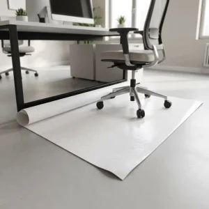 Self Adhesive PE Laminated Felt Floor Protection Roll Waterproof Painter Drop Cloth for Construction Renovation