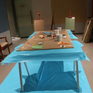Self adhesive 100% Waterproof Felt Products Fabric Carpet Cover protection Tile protection Blanket