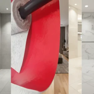 Self adhesive Triple Layer Design House Floor protection Felt Against Moisture Paint Drips Overspray Debris