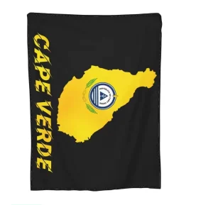 Selling at a Low Price Flag of Cape Verde Fashion Flannel Sofa Blanket Household Siesta Blanket for All Seasons