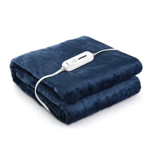 Sensory Weighted Heating Electric Blanket Fleece Sherpa Heated Blanket Fleece