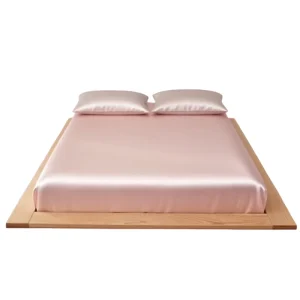 Serena 100% Cotton With Embroidery Pillowcase Three Piece Fitted Sheet Extra Depth Fitted Bed Sheet Set