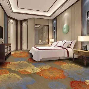 Series Nylon Printed Tufted Loop Pile Modern Wall to Wall Carpet Banquet Hall Carpet for 5 Star Hotel Lobby