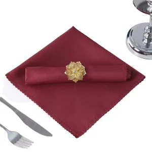 Servilleta De Tela Cloth Napkin Plain Color Solid Design Wedding Party Decoration Restaurant Hotel Home Table Decor Napkin