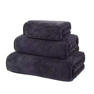 Shaohua 400GSM Car Cleaning Towels Multifunctional Knitted Car Microfiber Towel Super Absorbent Car Drying Towel