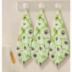 Shaohua Woven Microfiber Kitchen Cleaning Rag Super Absorbent Towels Oil Removing Lint Free Home Dish Cloth Custom Logo