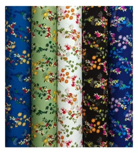 Shaoxing Fabric on Rayon Fabric 100% Viscose Printing of Plain Rayon Fabric for Clothes