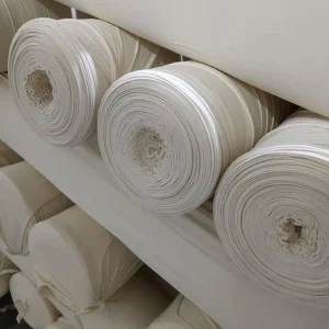 Shaoxing Manufacturer PFD Raw Fabric Knitted Cotton Greige Fabric Textile Raw Material for Garment