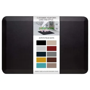 Sheepmats Modern Washable Anti Fatigue Anti Skid Soft Cushioned Extra Large Kitchen Floor Rugs and Mats