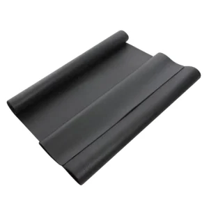Sheepmats PVC Black Gray Custom Hole Gym Mat with Yoga Holder 200x90cm or Custom Size Exercise Fitness Mat