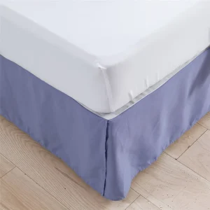 Sheet Skirt 3D Bedding High Quality Luxury Five Star Hotel Polyester Decorative Solid Color Bed Skirt