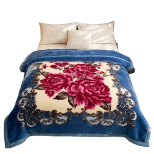 Sherpa Blanket Mink Blanket Raschel Blanket Home Colorful Printed