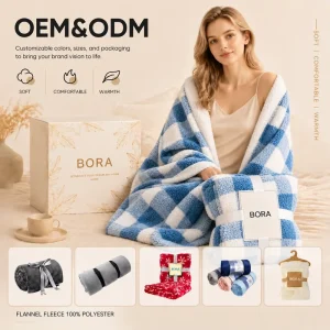 Sherpa Knitted Throw Blanket for Couch Premium Reversible Buffalo Plaid Thick Warm Cozy Soft Four Seasons Blanket for Home Gifts