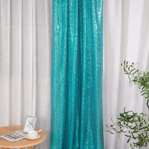 Shimmer Large Sequin Backdrop Curtains Glitter Backdrop Curtain for Parties Christmas Wedding