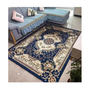 Shinning Velvet Rugs Area Rug Living Room Carpet Factory Rug Persian Gold Diamond Velvet Carpet Printing Floor Mats