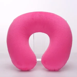 Short Plush Jacket PVC Pillow Core Inflatable Pillow Outdoor Travel Pillow