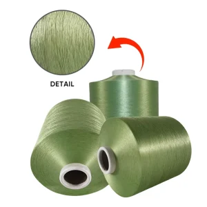 Shuyuan Dope Dyed DTY Yarn 100D 144F SIM HIM Semi Dull 100% Polyester Color Yarn Customized