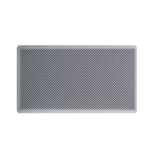Silicone Door Mat, Scraper Front Rugs, Durable Non-Slip Waterproof, Low-Profile Heavy Duty Rubber Doormat
