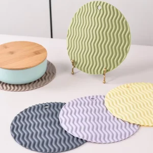 Silicone Eco-Friendly Heat Resistant Thermal Insulation Dining Pad Table Mat Household Tray Cup Mat Vegetable Mat Restaurants