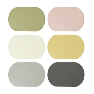 Silicone Insulation Heat Resistant Washable Large Dining Table Cup Coaster Mats Food Grade Household Dining Cup Mat Anti-Skid