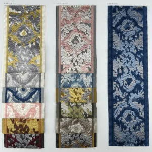 Silk Embroidery Fabric Lace Curtains Sofas Decorative Accessories