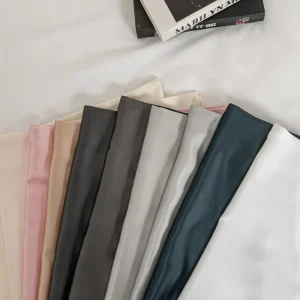 Silk Pillowcase Double sided Modern Solid Stitching 19MM Home Hotel Use