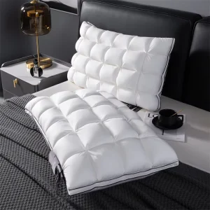 Silk Pillows for Bed Luxury Hotel Microfiber Pillow Down Alternative Filled