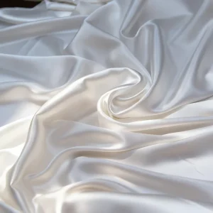 Silky Smooth Eco-Friendly 100% Polyester Satin Fabric 75-78GSM Plain Dyed Woven for Wedding Special Occasion Lining Accessories