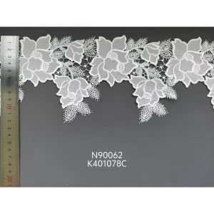 Silky Smooth Narrow Stripe Sheer Embroidered 100% Polyester Knitted Fabric Custom Width for Fashion Home Textile Girls Boys