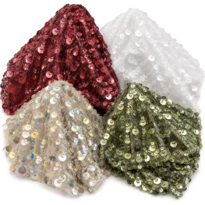 Silver Beaded Fabric Sparke Glittering Beads Beaded Lace Fabric African Lace Fabric