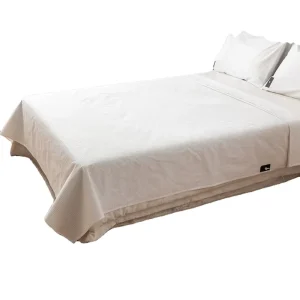 Silver Cotton Grounding Fitted Sheet Conductive Earthing Bedsheet for Anti Radiation EMF Protection Sleep
