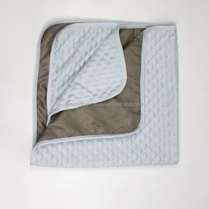 Silver Fiber Cotton Earthing Throw Grounding Blanket Reduce Anxiety Better Sleep Quality
