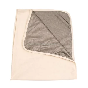 Silver Fiber EMF Protection Blanket Designed for Home Office Travel and Sleep Environment