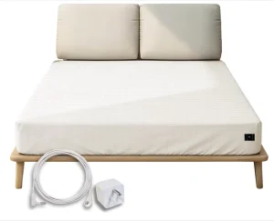 Silver Fiber Organic Cotton Grounding Fitted Sheet Anti-Static Conductive Earthing Bed Sheet with Deep Pocket