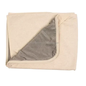 Silver Fiber RF Shielding Blanket Designed for EMF Attenuation Sleep Comfort and Indoor Home Environments