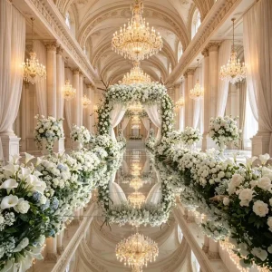 Silver Floor Panels 4*6 Ft 4*8 Ft Mirror Walkway Thick Mirror Carpet