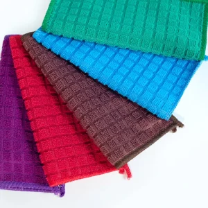 Silver Lurex Fiber Dishrags Microfiber Cleaning Cloth Oil Dirt Removal Kitchen Silver Wire Cleaning Towel Stain free