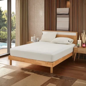 Silver Thread Fabric with Organic Cotton Anti radiation for Home Grounding Fitted Sheet Earthing Bedding Set