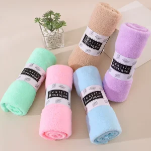 Simple Absorbent Quick Drying Bath Towel Sets Soft Adults Face Hand Towels Bathroom Microfiber Comefor Swim Bath Towels