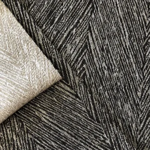 Simple Elegant Italian Style Linen Texture Herringbone Grain Blackout for Deep Sleep