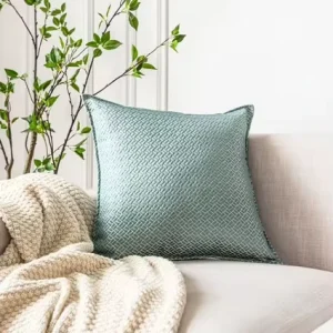 Simple Modern Abstract Metallic Jacquard Throw Pillows Nordic Style Sofa Waist Pillow Cushion Cover