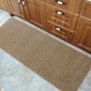 Simple Modern American-Japanese Style Solid Color Polypropylene Fiber Door Mat Kitchen Rug TPE Anti slip Backing Bathroom Use